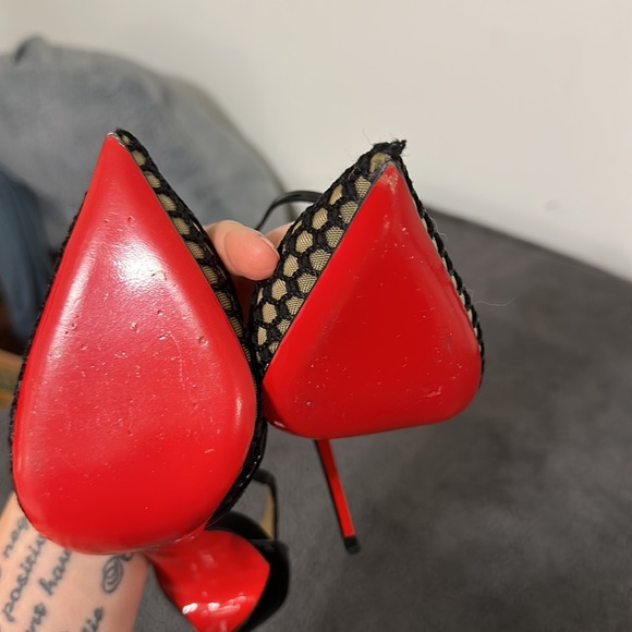 Louboutin Cross Blake 120 Knot/Patent Leather - Picture 8 of 13